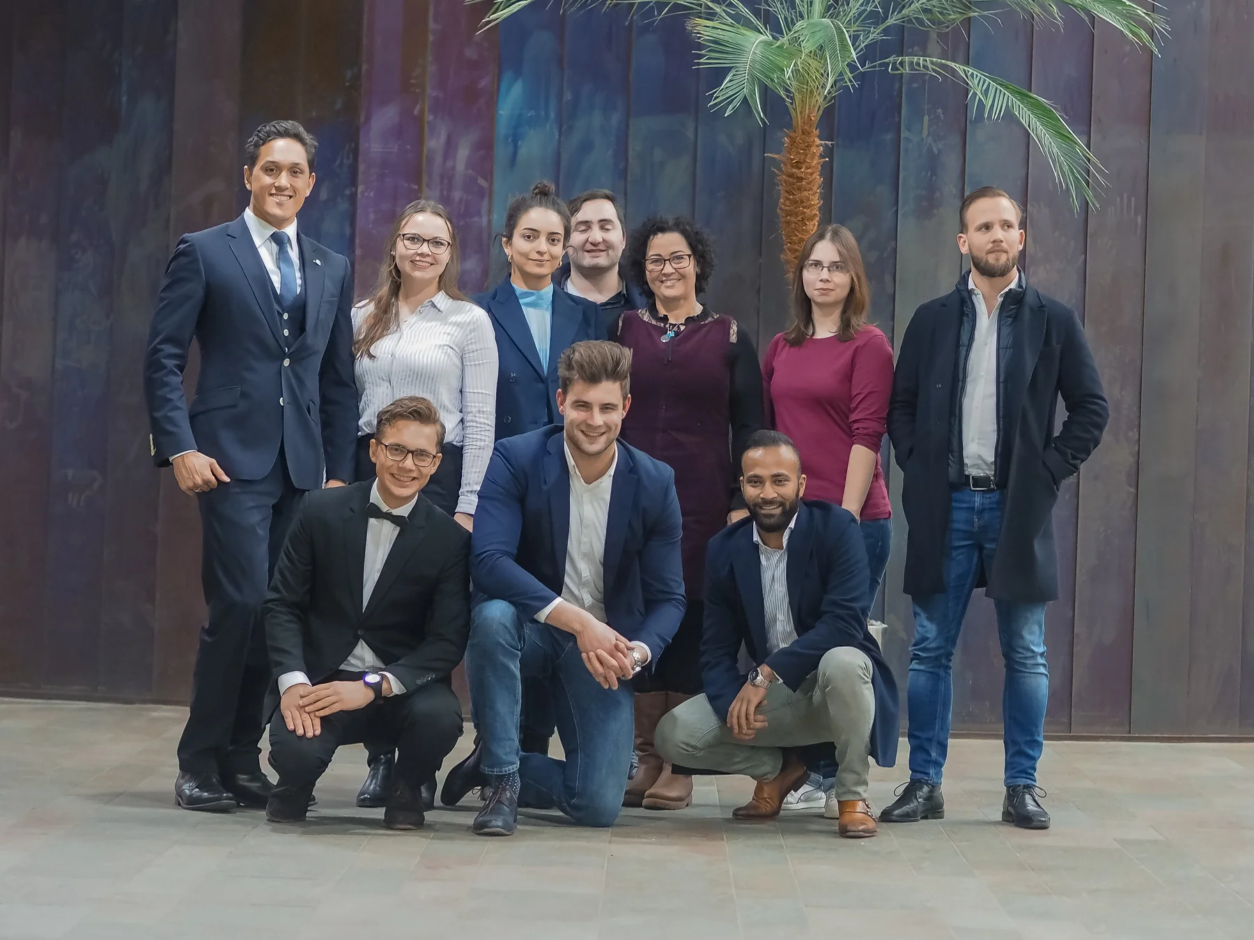 David&nbsp;C.&nbsp;van&nbsp;der&nbsp;Griend met leden van Negotiation Project Twente